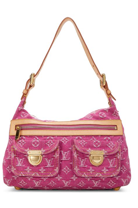 louis vuitton hot pink wallet|louis vuitton pink monogram bag.